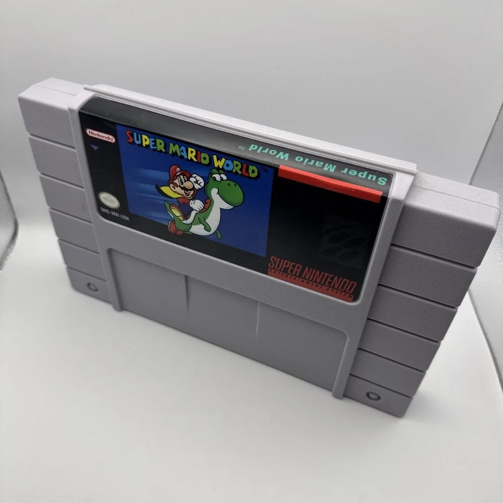 ThinkGeek Super Nintendo Game Cartridge Case Super Mario World